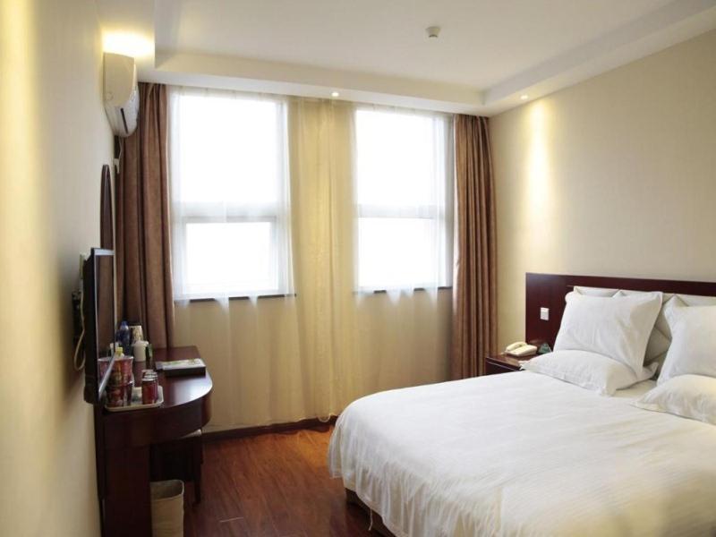 Greentree Inn Anhui Hefei Huizhou Avenue Dazhonglou Express Hotel Dış mekan fotoğraf