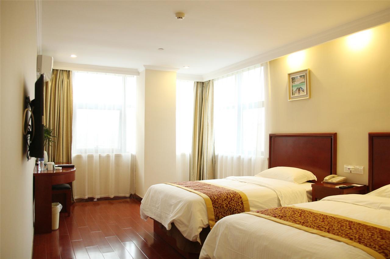 Greentree Inn Anhui Hefei Huizhou Avenue Dazhonglou Express Hotel Dış mekan fotoğraf