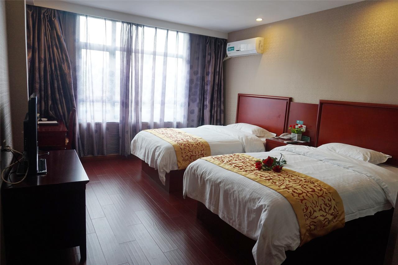 Greentree Inn Anhui Hefei Huizhou Avenue Dazhonglou Express Hotel Dış mekan fotoğraf