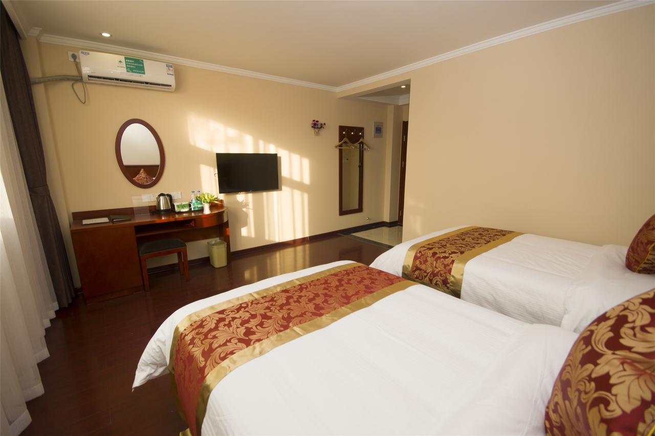 Greentree Inn Anhui Hefei Huizhou Avenue Dazhonglou Express Hotel Dış mekan fotoğraf