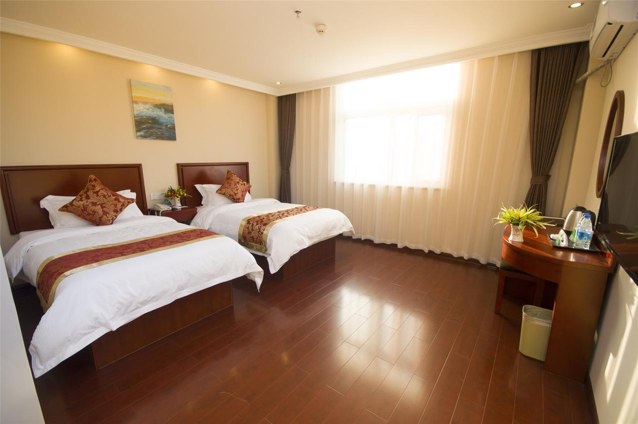 Greentree Inn Anhui Hefei Huizhou Avenue Dazhonglou Express Hotel Dış mekan fotoğraf